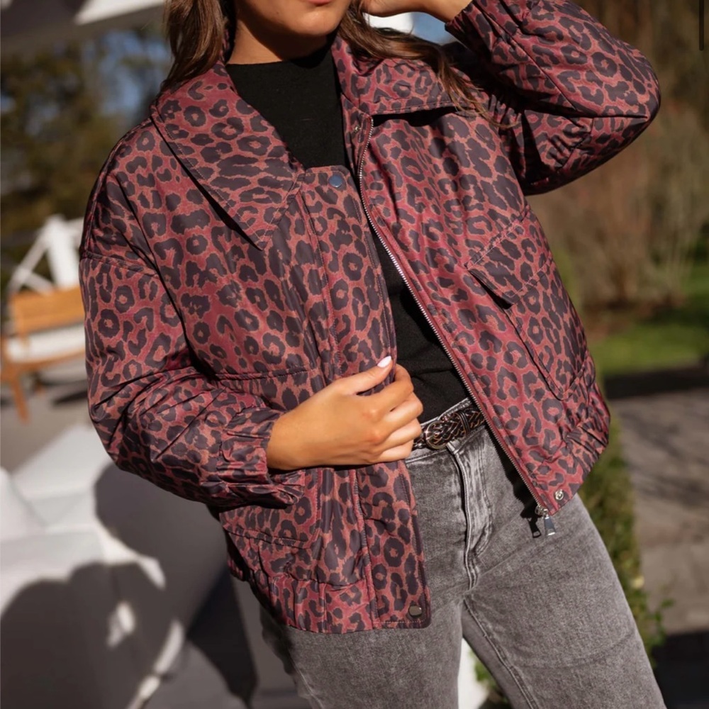 Leopard Print Women's Jacket